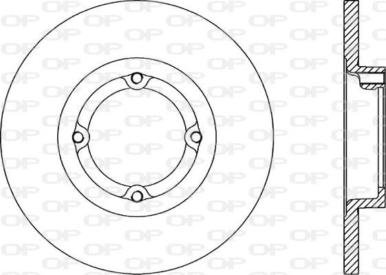 Open Parts BDA1765.10 - Bremsscheibe alexcarstop-ersatzteile.com