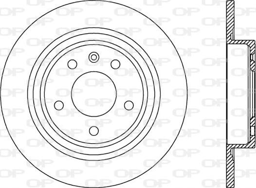 Open Parts BDA2538.10 - Bremsscheibe alexcarstop-ersatzteile.com