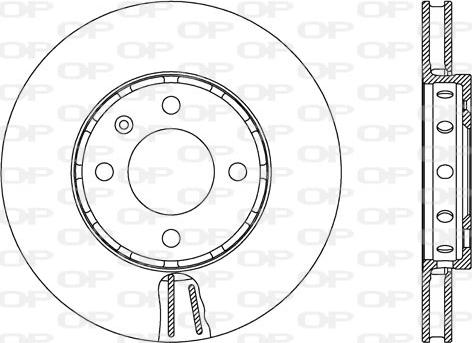 Open Parts BDA2663.20 - Bremsscheibe alexcarstop-ersatzteile.com