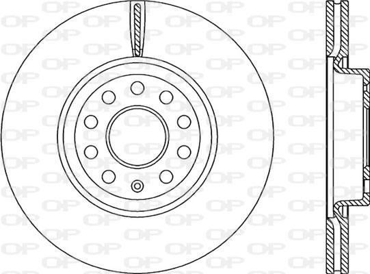 AIMCO 34279 - Bremsscheibe alexcarstop-ersatzteile.com