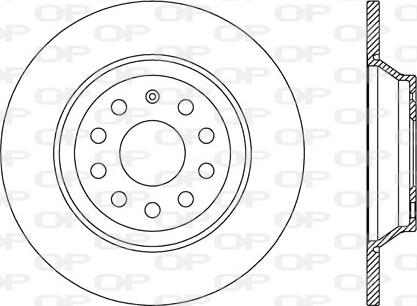 Open Parts BDA2721.10 - Bremsscheibe alexcarstop-ersatzteile.com