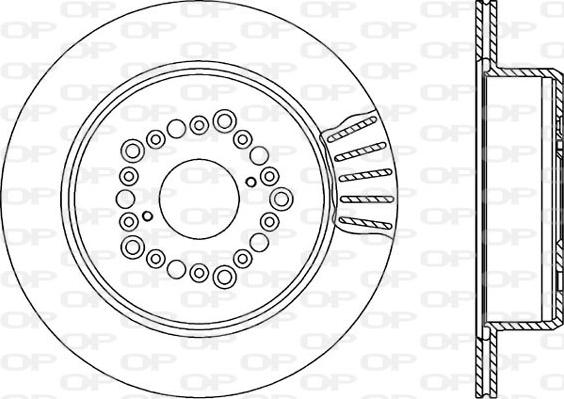 Open Parts BDR1568.20 - Bremsscheibe alexcarstop-ersatzteile.com