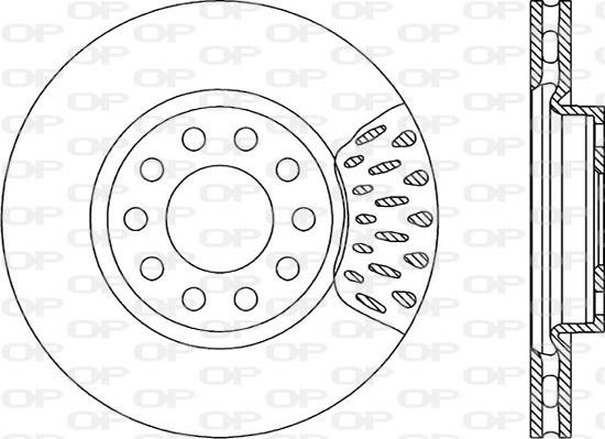 ATE 24.0126-0133.1 - Bremsscheibe alexcarstop-ersatzteile.com