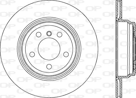 Allied Nippon AND6925 - Bremsscheibe alexcarstop-ersatzteile.com