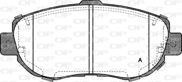 Open Parts BPA0456.14 - Bremsbelagsatz, Scheibenbremse alexcarstop-ersatzteile.com