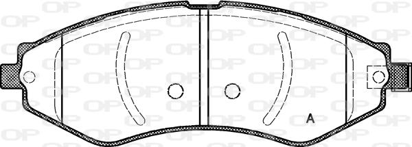 Open Parts BPA0645.22 - Bremsbelagsatz, Scheibenbremse alexcarstop-ersatzteile.com