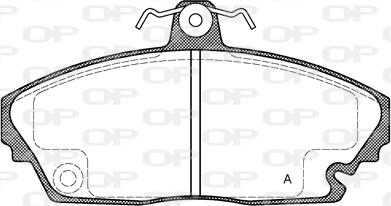 Open Parts BPA0635.00 - Bremsbelagsatz, Scheibenbremse alexcarstop-ersatzteile.com