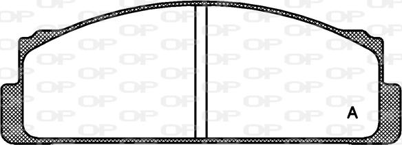 Open Parts BPA0022.00 - Bremsbelagsatz, Scheibenbremse alexcarstop-ersatzteile.com