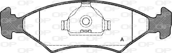 Open Parts BPA0119.20 - Bremsbelagsatz, Scheibenbremse alexcarstop-ersatzteile.com