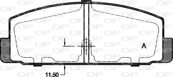 Open Parts BPA0179.30 - Bremsbelagsatz, Scheibenbremse alexcarstop-ersatzteile.com