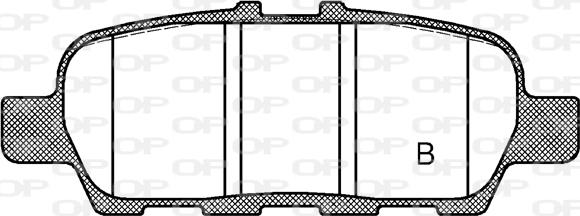 Open Parts BPA0876.31 - Bremsbelagsatz, Scheibenbremse alexcarstop-ersatzteile.com