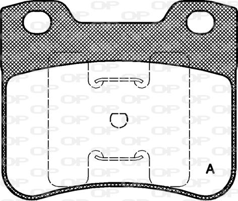 Open Parts BPA0247.10 - Bremsbelagsatz, Scheibenbremse alexcarstop-ersatzteile.com