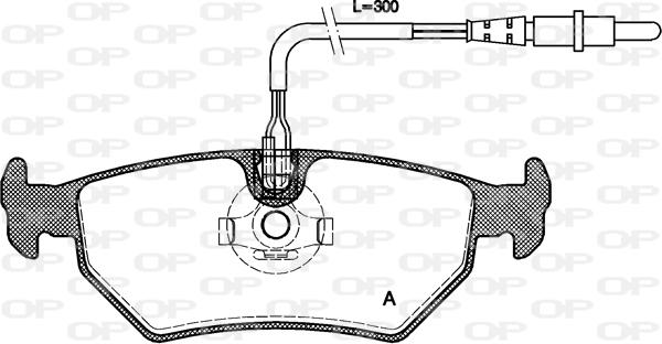 Open Parts BPA0265.32 - Bremsbelagsatz, Scheibenbremse alexcarstop-ersatzteile.com