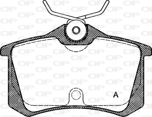 Open Parts BPA0263.20 - Bremsbelagsatz, Scheibenbremse alexcarstop-ersatzteile.com