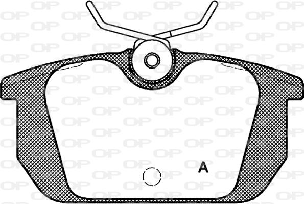 Open Parts BPA0231.00 - Bremsbelagsatz, Scheibenbremse alexcarstop-ersatzteile.com