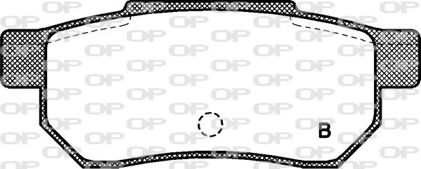 Open Parts BPA0233.02 - Bremsbelagsatz, Scheibenbremse alexcarstop-ersatzteile.com