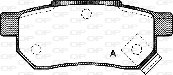 Open Parts BPA0233.02 - Bremsbelagsatz, Scheibenbremse alexcarstop-ersatzteile.com