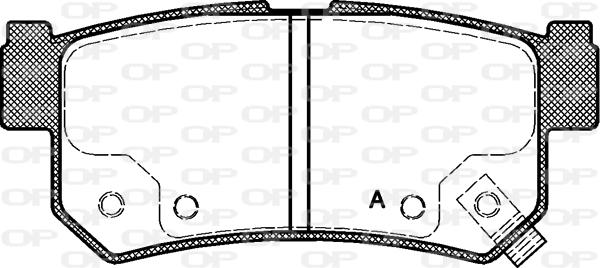 Open Parts BPA0746.62 - Bremsbelagsatz, Scheibenbremse alexcarstop-ersatzteile.com