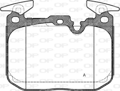 Open Parts BPA1491.10 - Bremsbelagsatz, Scheibenbremse alexcarstop-ersatzteile.com