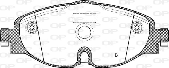 Open Parts BPA1515.01 - Bremsbelagsatz, Scheibenbremse alexcarstop-ersatzteile.com