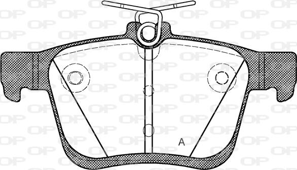 Open Parts BPA1516.00 - Bremsbelagsatz, Scheibenbremse alexcarstop-ersatzteile.com