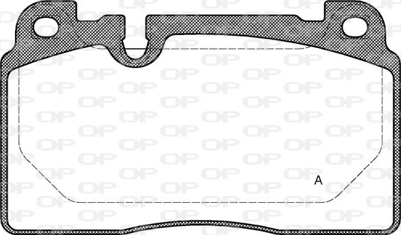 Open Parts BPA1527.00 - Bremsbelagsatz, Scheibenbremse alexcarstop-ersatzteile.com