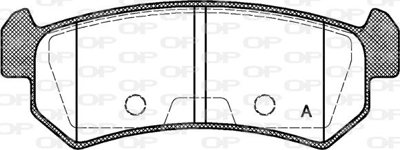 Open Parts BPA1048.00 - Bremsbelagsatz, Scheibenbremse alexcarstop-ersatzteile.com