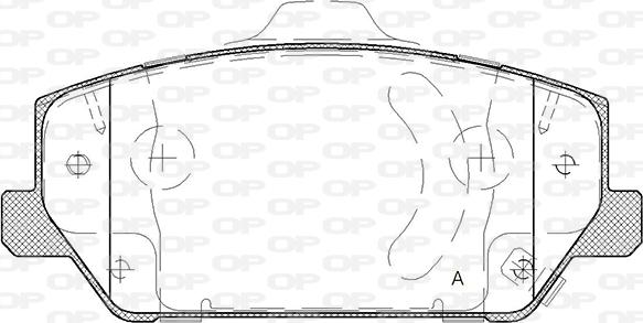 Open Parts BPA1809.02 - Bremsbelagsatz, Scheibenbremse alexcarstop-ersatzteile.com