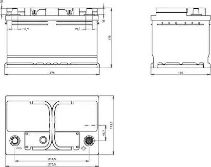 Open Parts BT073L3B.00 - Starterbatterie alexcarstop-ersatzteile.com