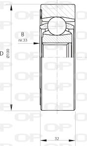 Open Parts CVJ5408.20 - Gelenksatz, Antriebswelle alexcarstop-ersatzteile.com