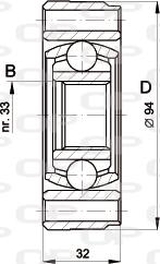 Open Parts CVJ5402.20 - Gelenksatz, Antriebswelle alexcarstop-ersatzteile.com