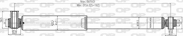 Open Parts SAB8424.32 - Stoßdämpfer alexcarstop-ersatzteile.com