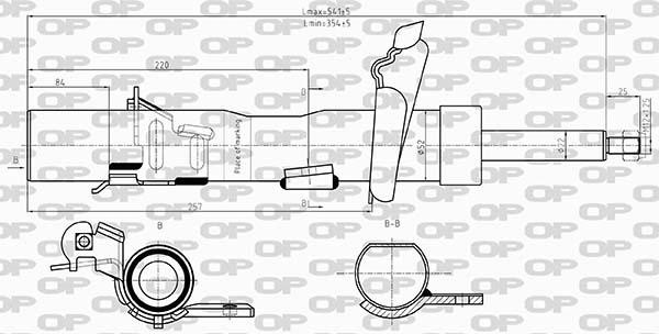 Open Parts SAB8608.31 - Stoßdämpfer alexcarstop-ersatzteile.com