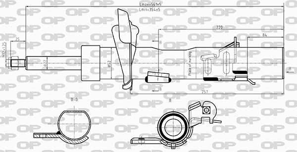 Open Parts SAB8607.31 - Stoßdämpfer alexcarstop-ersatzteile.com