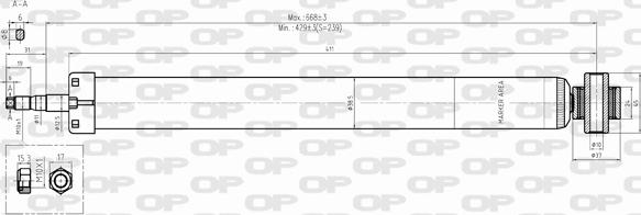 Open Parts SAB8320.32 - Stoßdämpfer alexcarstop-ersatzteile.com