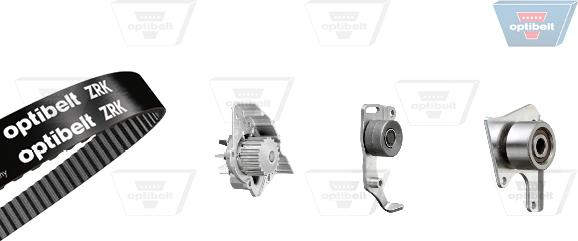 Optibelt KT 1040 W3 - Wasserpumpe + Zahnriemensatz alexcarstop-ersatzteile.com