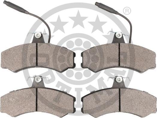 Optimal BP-09333 - Bremsbelagsatz, Scheibenbremse alexcarstop-ersatzteile.com