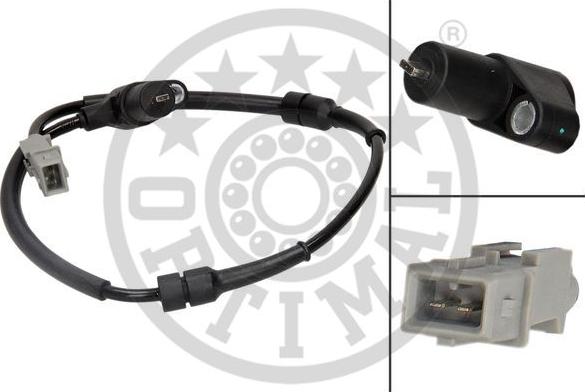 Optimal 06-S367 - Sensor, Raddrehzahl alexcarstop-ersatzteile.com