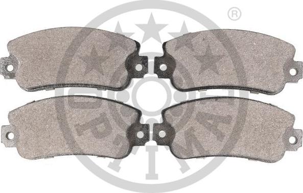 Optimal 12043 - Bremsbelagsatz, Scheibenbremse alexcarstop-ersatzteile.com