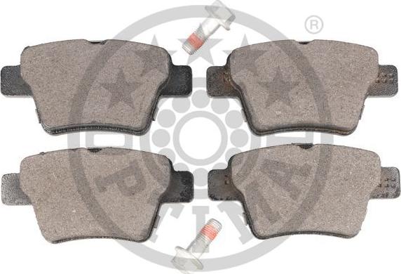 Optimal 12388 - Bremsbelagsatz, Scheibenbremse alexcarstop-ersatzteile.com