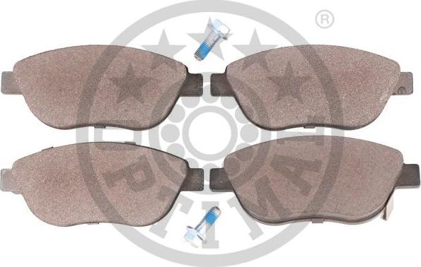 Optimal 12323 - Bremsbelagsatz, Scheibenbremse alexcarstop-ersatzteile.com