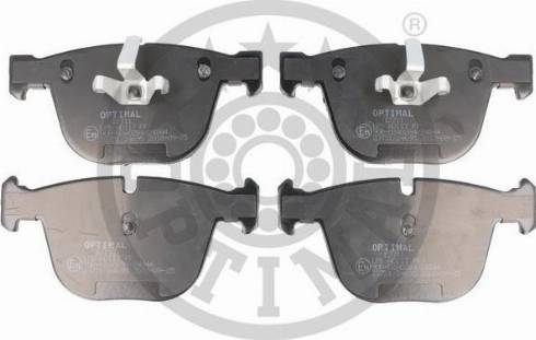 Optimal 12711 - Bremsbelagsatz, Scheibenbremse alexcarstop-ersatzteile.com