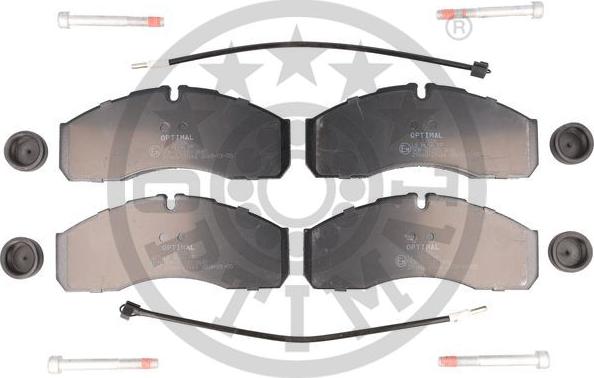 Optimal BP-12026 - Bremsbelagsatz, Scheibenbremse alexcarstop-ersatzteile.com