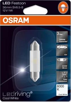 Osram 6436CW-01B - Glühlampe, Innenraumleuchte alexcarstop-ersatzteile.com