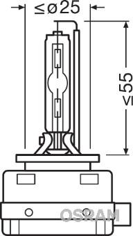 Osram 66140 - Glühlampe, Fernscheinwerfer alexcarstop-ersatzteile.com