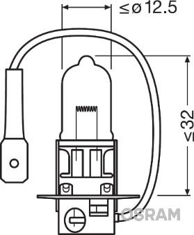 Osram 64151SUP - Glühlampe, Fernscheinwerfer alexcarstop-ersatzteile.com