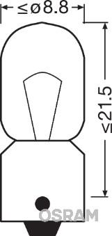 Osram 3893 - Glühlampe, Blinkleuchte alexcarstop-ersatzteile.com