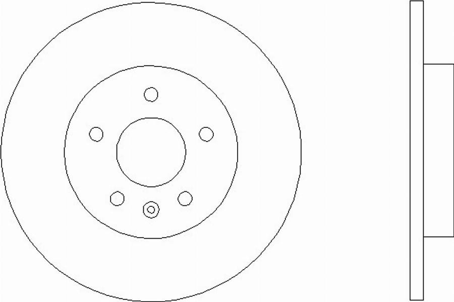 Pagid 54370PRO - Bremsscheibe alexcarstop-ersatzteile.com