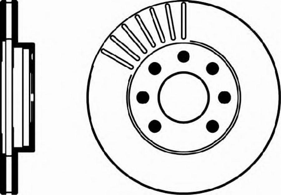 Pagid 52413PRO - Bremsscheibe alexcarstop-ersatzteile.com