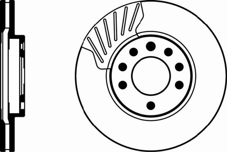 Pagid 52431PRO - Bremsscheibe alexcarstop-ersatzteile.com